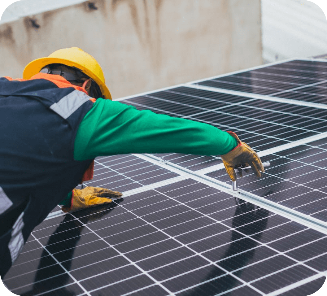 Professional solar panel expert Texas