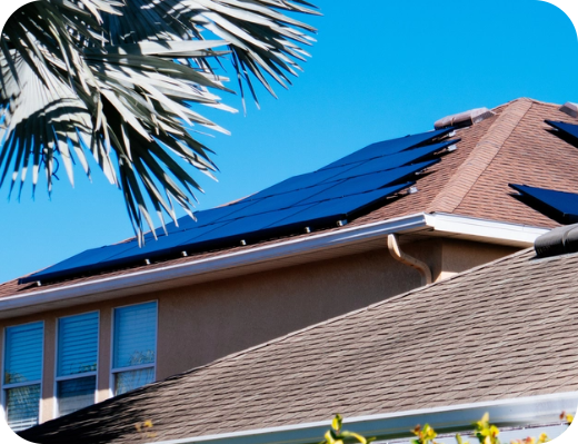 solar panel layout on roof