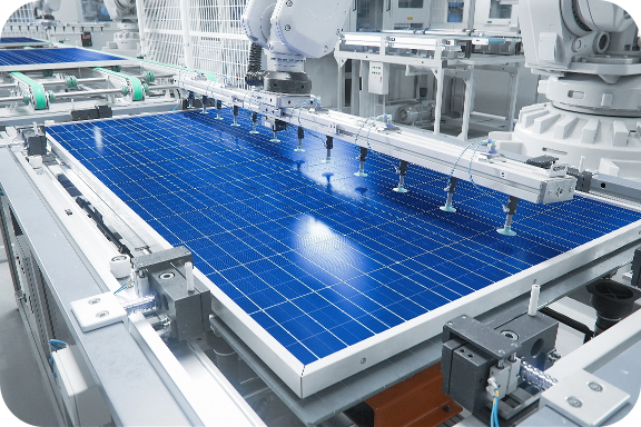 Solar panel manufacturing